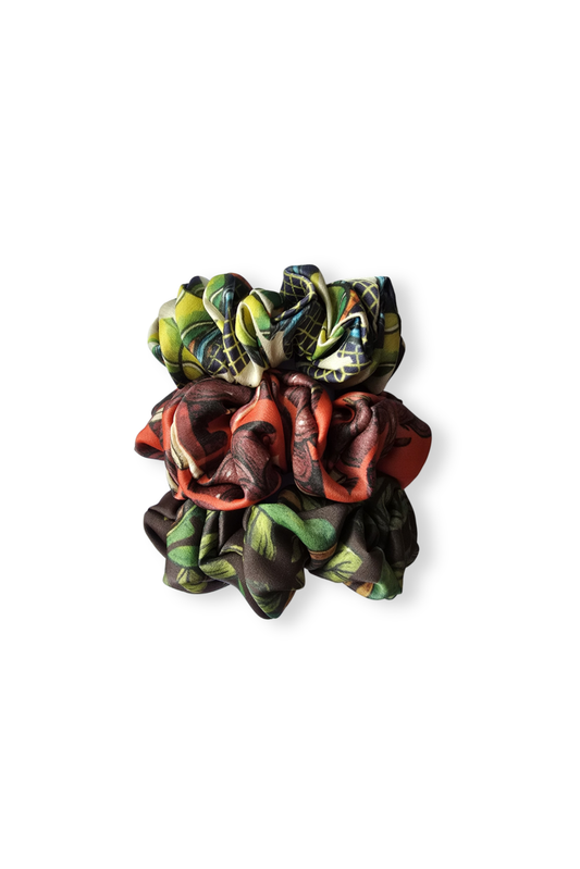 RITUALS Silk Scrunchies Bundle of 3 - Classic Deep