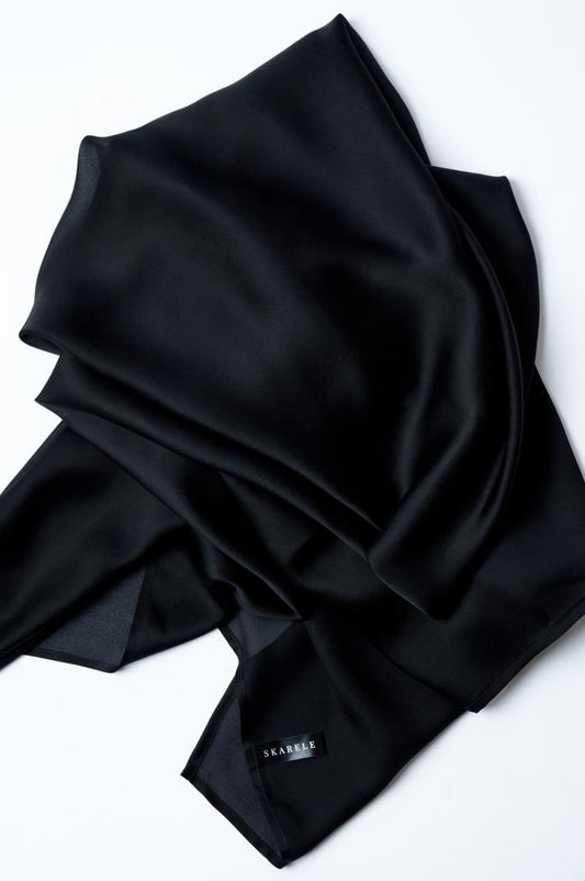 Silk Scarf Duo – HUSH + DUSK | 100% Silk Scarf Bundle