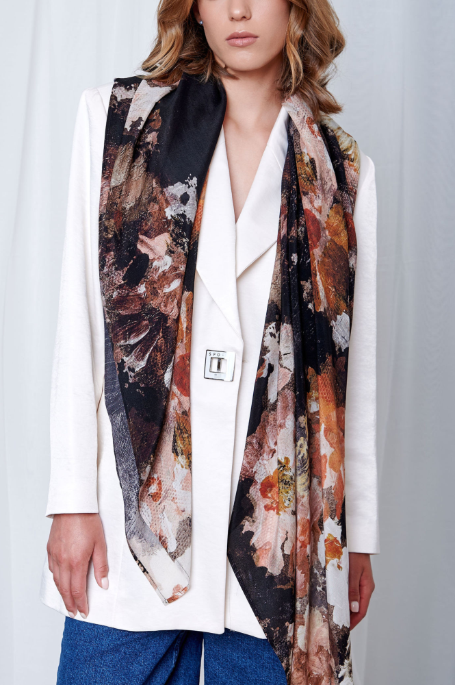 Silk Scarf Duo – BLOOM + HUSH twilly | 100% Silk Scarf Bundle