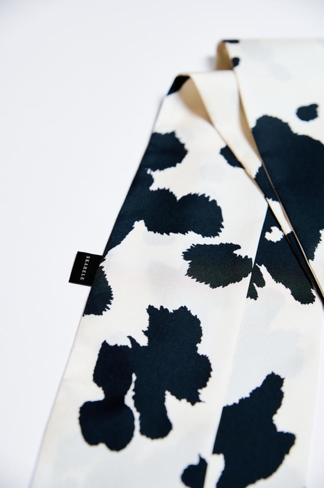 DASH Silk Set: Long Twilly Scarf & Mid-Size Scrunchie