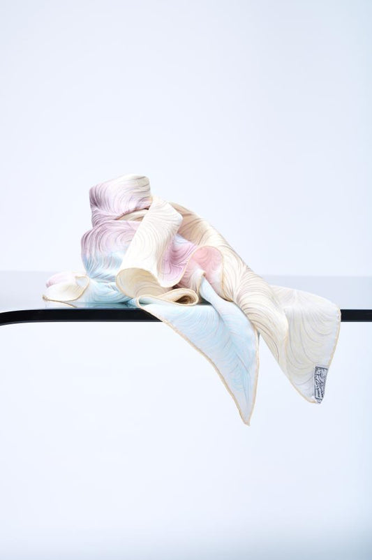 SKARELE Vintage 035 scarf, 75x75cm