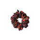 SKARELE EVENING Deep Red silk SCRUNCHIE, 12x5cm