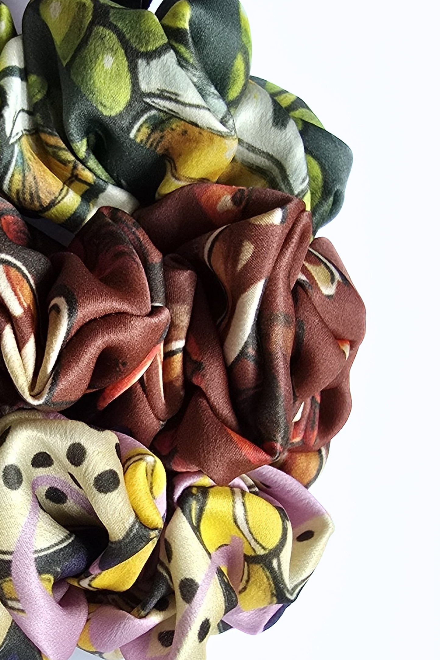 RITUALS Silk Scrunchies Bundle of 3 - Modern Brights