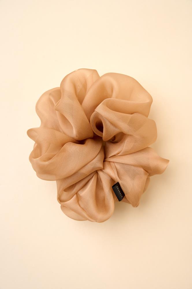 SKARELE BLISS SILK SCRUNCHIE, 17X7CM