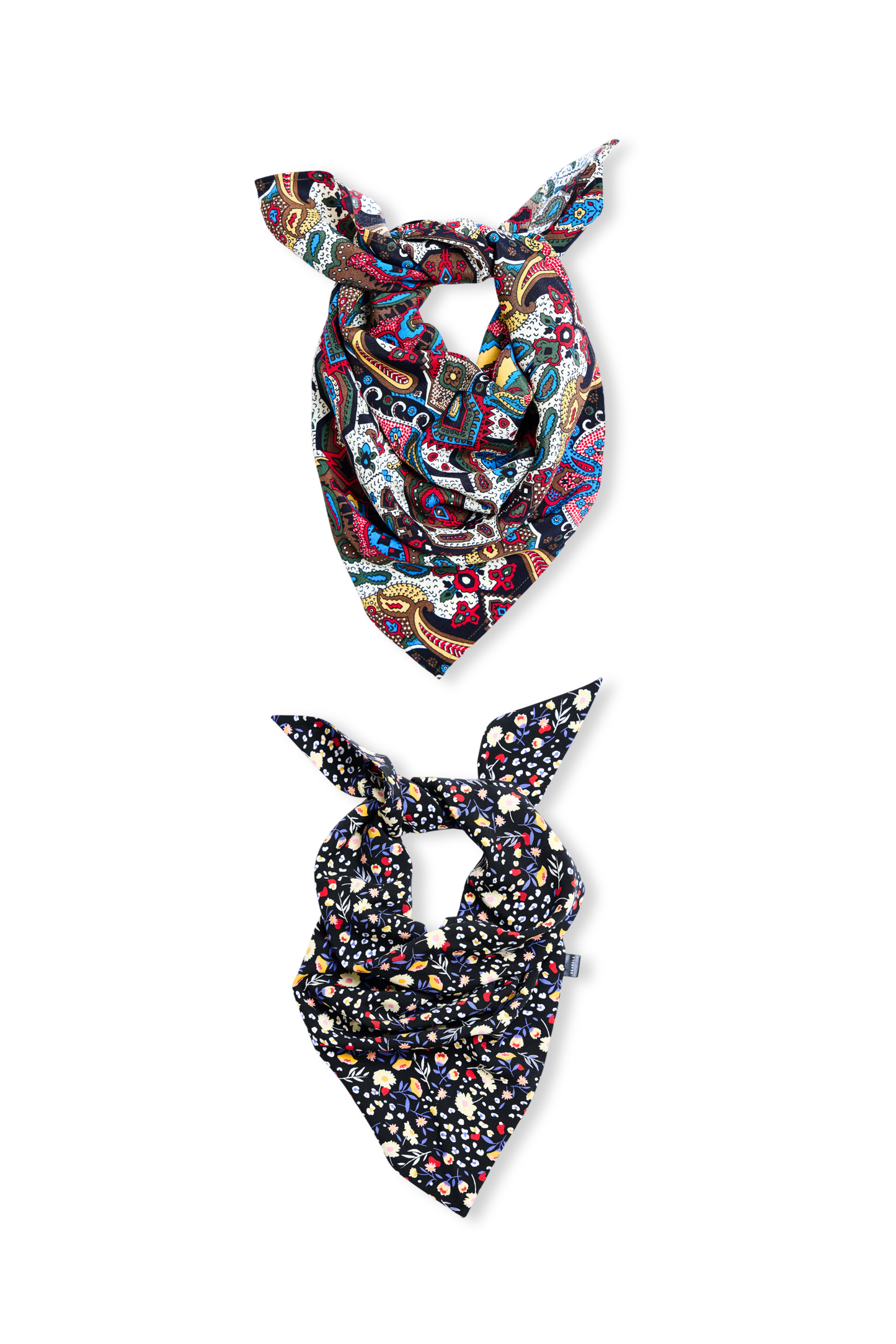 TRIBE & FLOW rinkinys: kvadratinė ir trikampė viskozės skaros