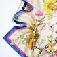 SKARELE SILK GRACE scarf, 84x84CM