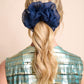 Scrunchie duo: INDIGO + MAJESTY scrunchies