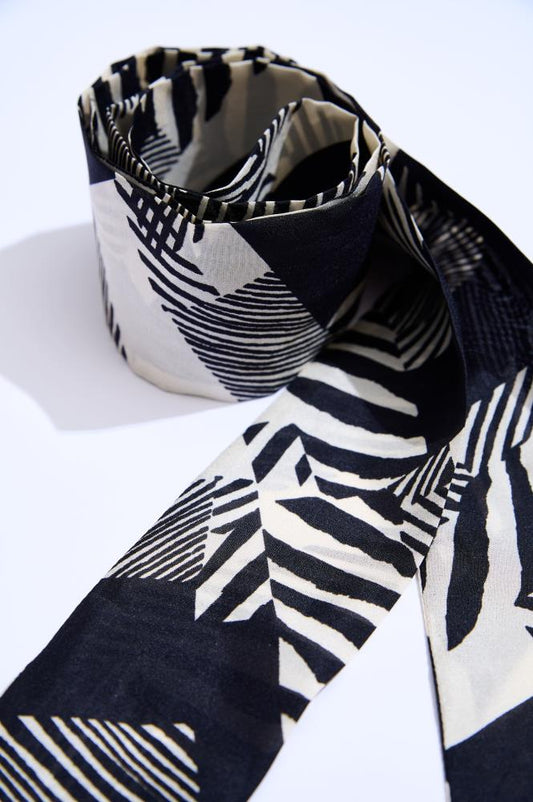 Viscose & Silk Scarf Duo – ECHO + NOTE